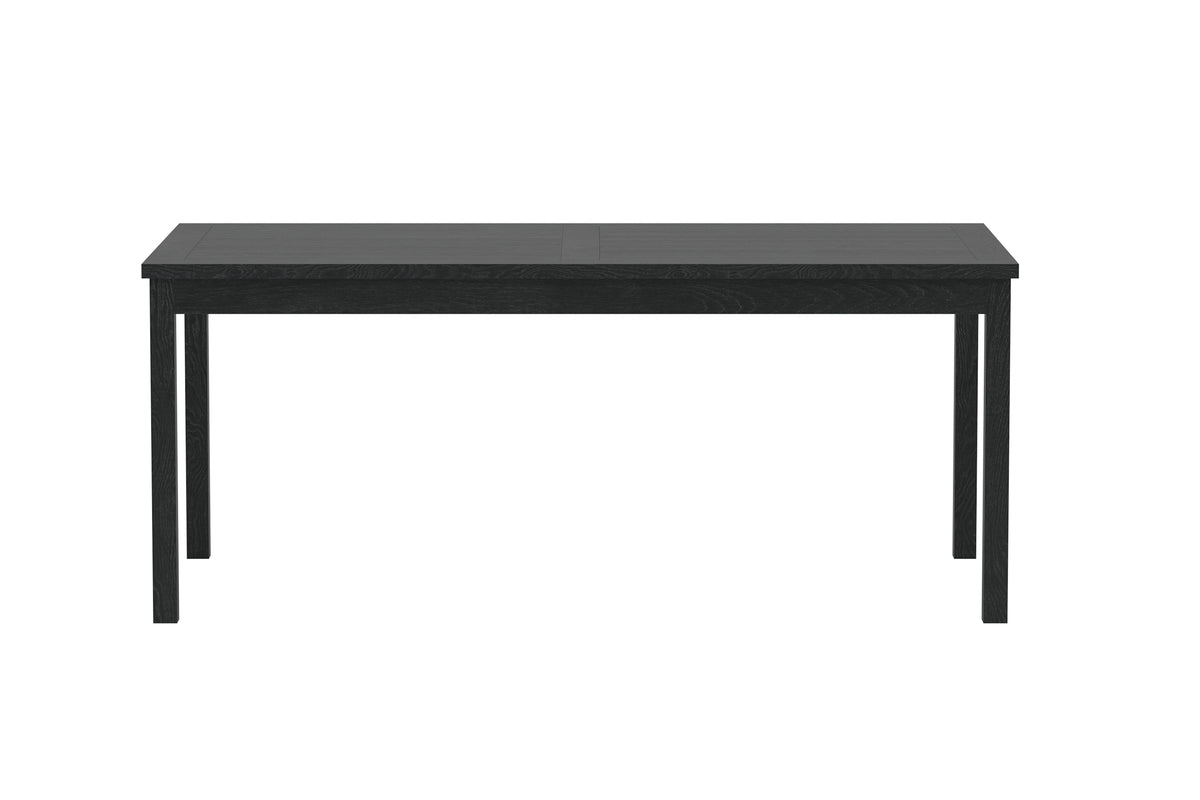 Venture Home Kenya Rektangulära Matbord 180 x 90 Svart