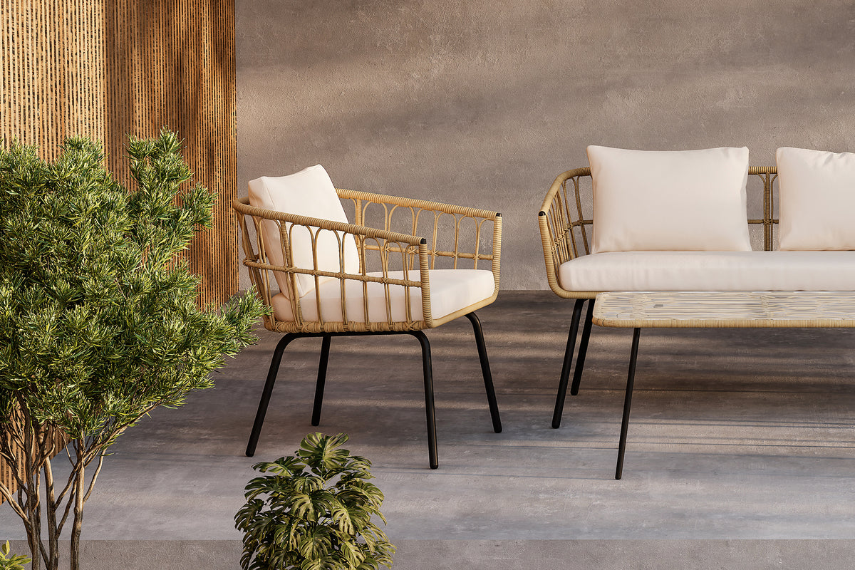 Venture Home Ortigia Lounge Set Natur Natur