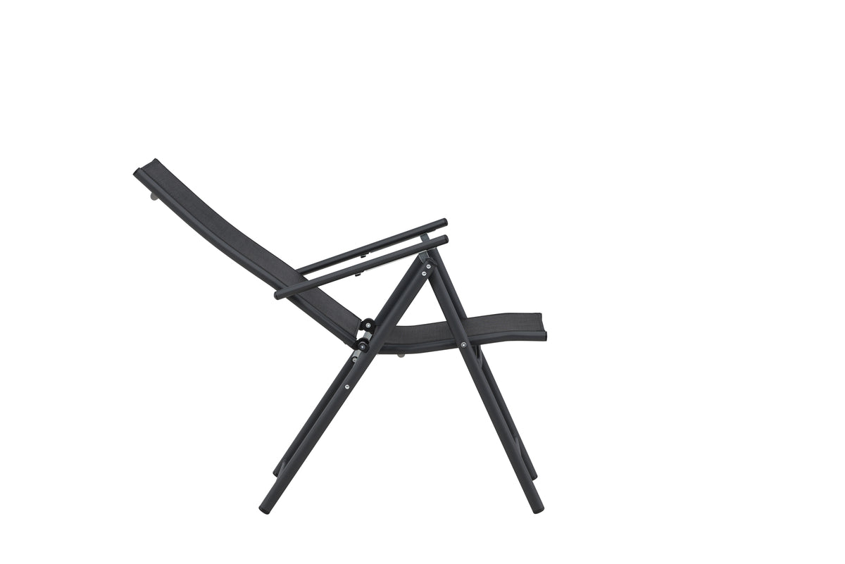 Venture Home Levanzo Positionsstolar 2-pack Svart