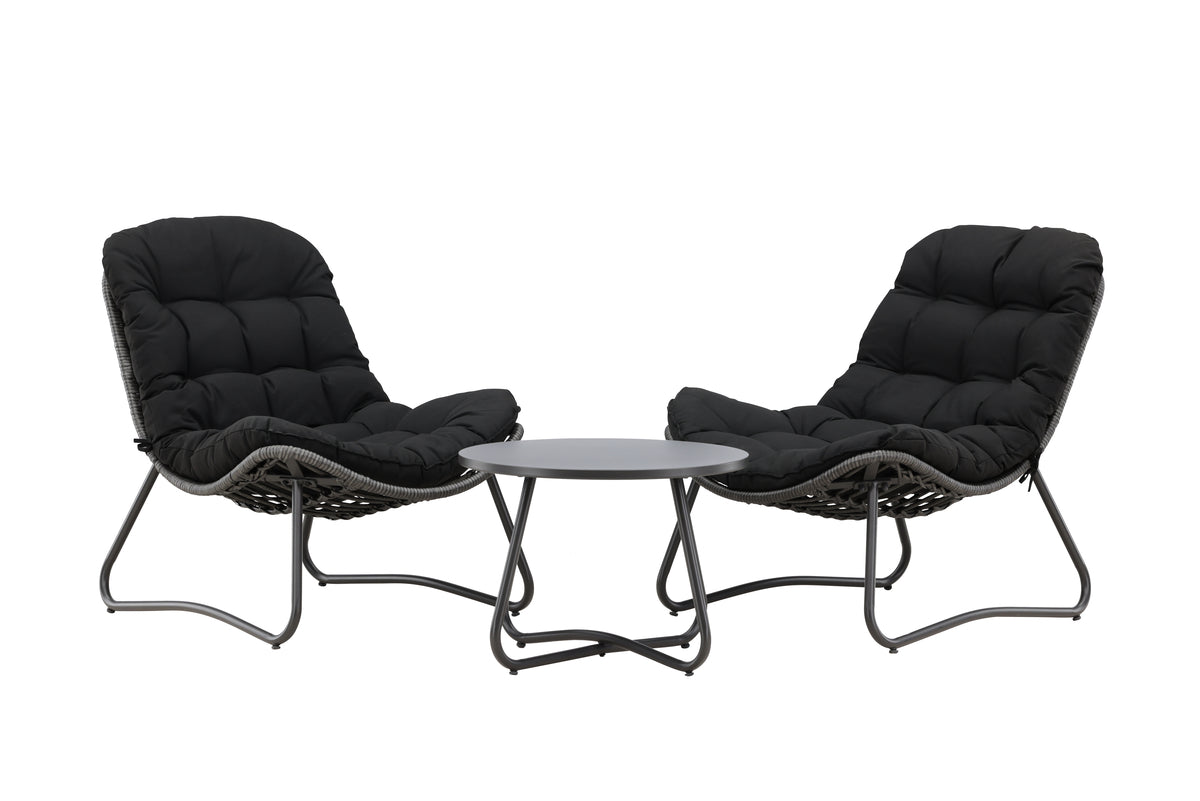 Venture Home Cala Lounge Set Antracit