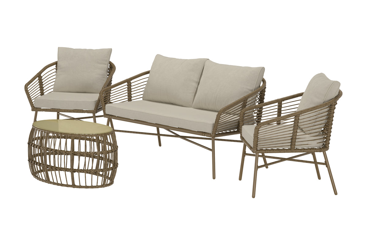 Venture Home Lipari Soffgrupper Brun Brun