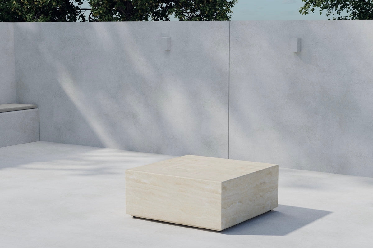 Venture Home Lissabon Sidobord 80 x 80 x 35 Beige
