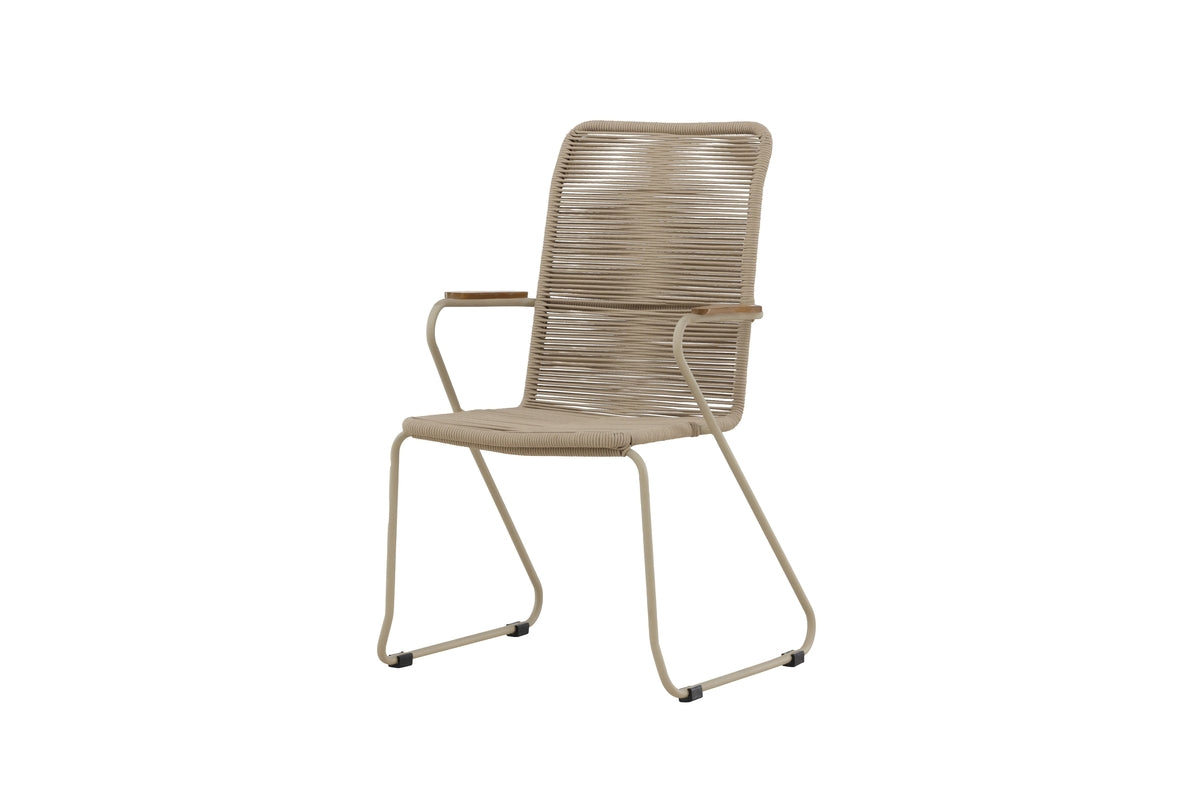Venture Home Bois Matstolar Beige
