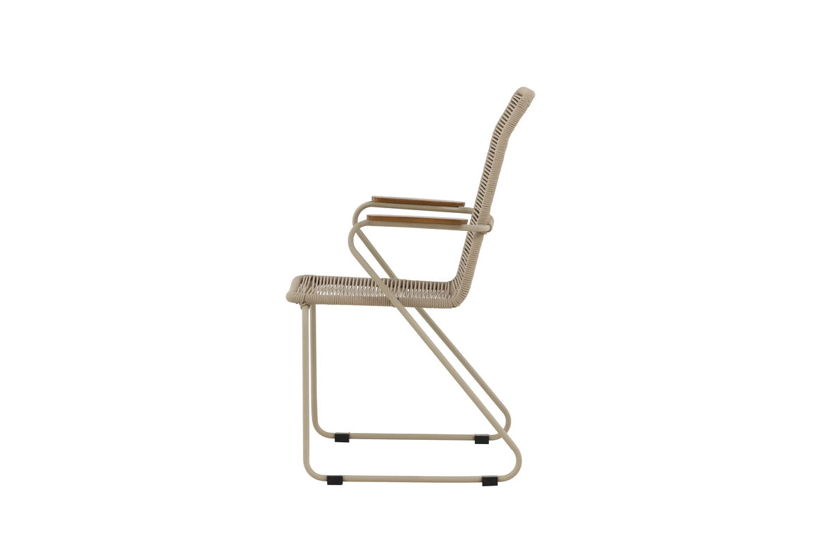 Venture Home Bois Matstolar Beige