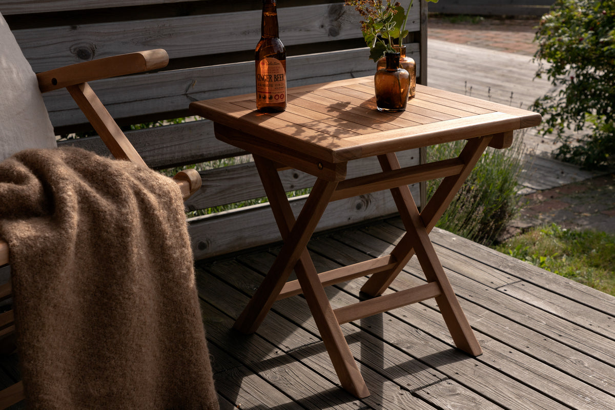 Venture Home Kenya Cafebord 50 x 50 x 50 Natur