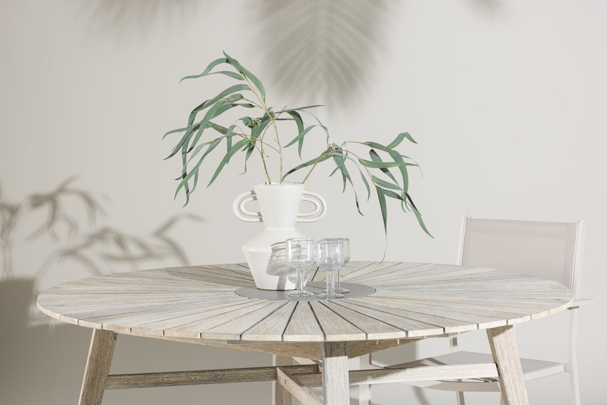 Venture Home Rives Runda Matbord ⌀150 Vitputsad