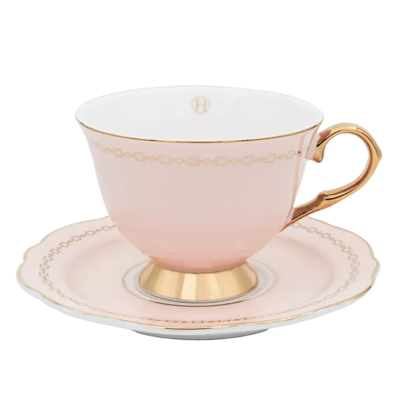 Hilke Collection Kopp med fat - Anima Cielo Rosa
