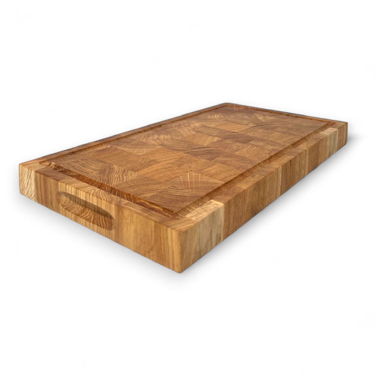 AT-line ekbräda i ändträ 450x250x40mm med spår