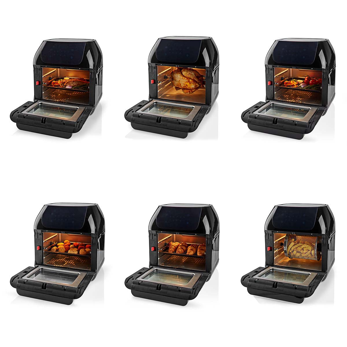 Nedis Varmlufts Fritös 12 l