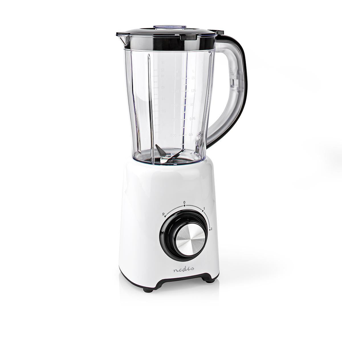 Nedis Blender 1.5 l Svart / Vit