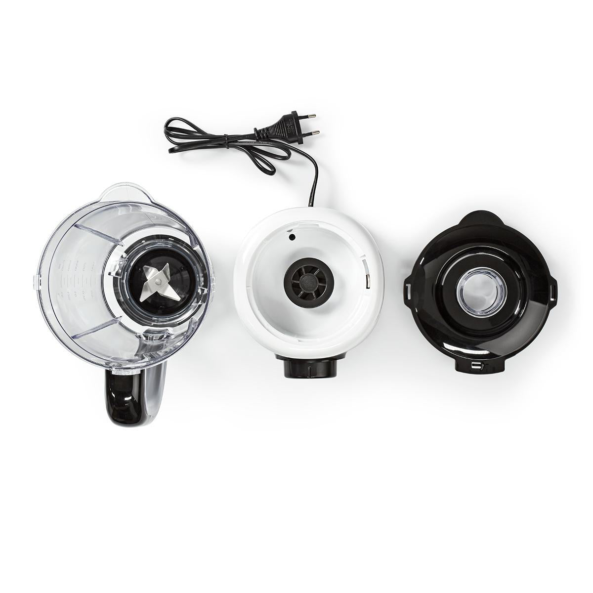 Nedis Blender 1.5 l Svart / Vit