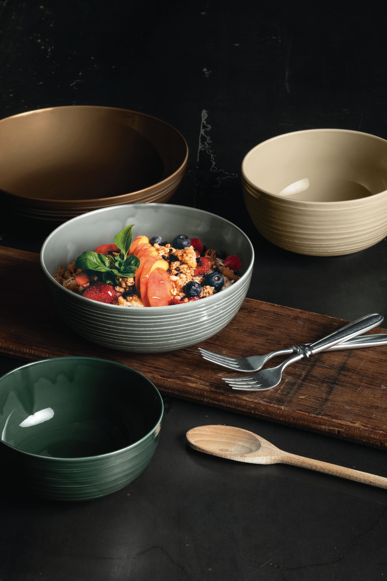 Seltmann Weiden Skål Terra Brun 20 cm 2-pack