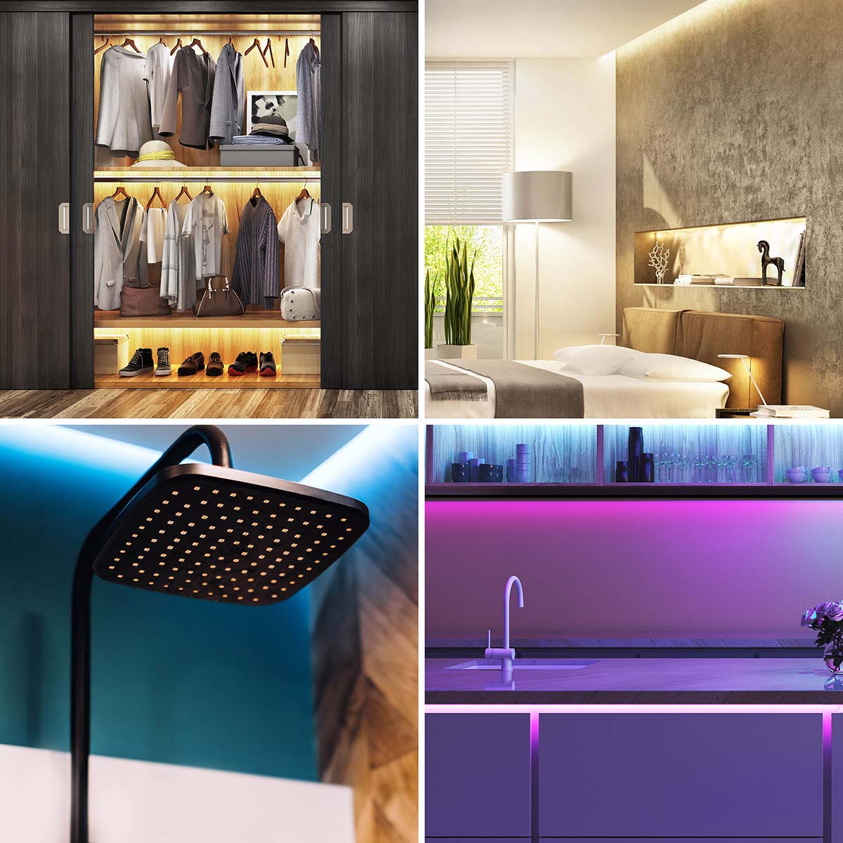 Nedis SmartLife LED-Remsa, 5m, App-styrd