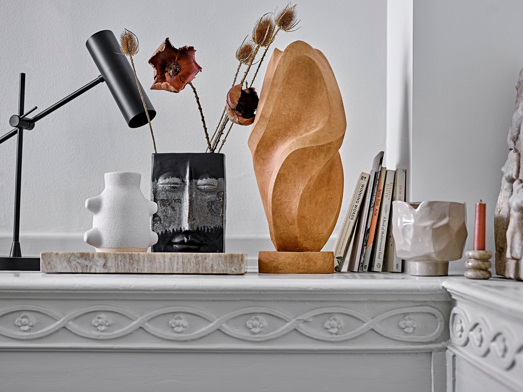 Bloomingville DELIER Dekoration, Brun, Resin