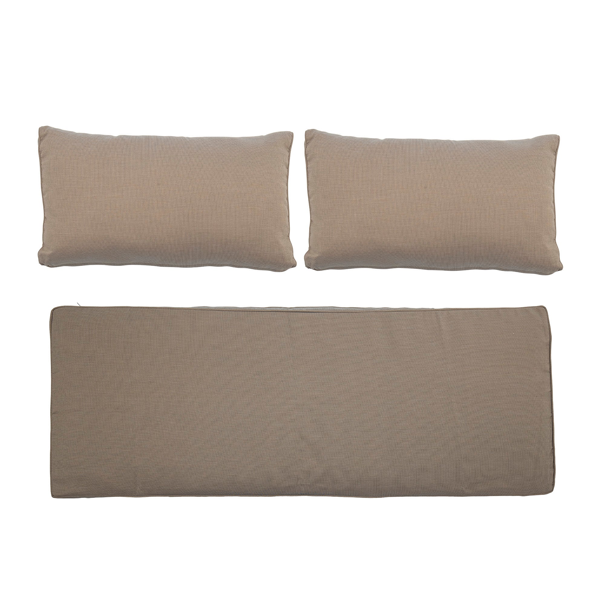 Bloomingville MUNDO Kuddfodral (utan fyllning), Brun, Polyester