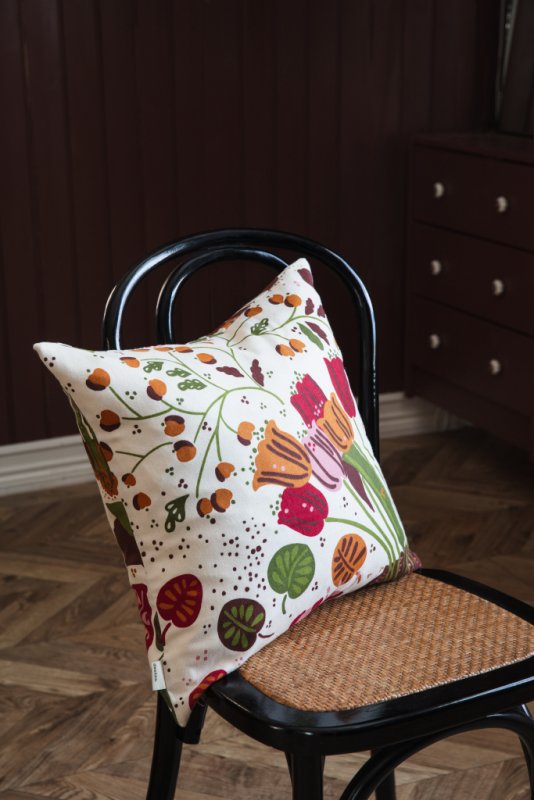 Almedahls Ailanthus, kuddfodral, multi, 47x47cm