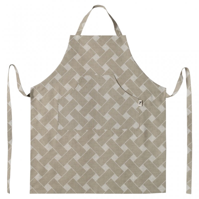 Almedahls Korg XL, förkläde, natur/taupe