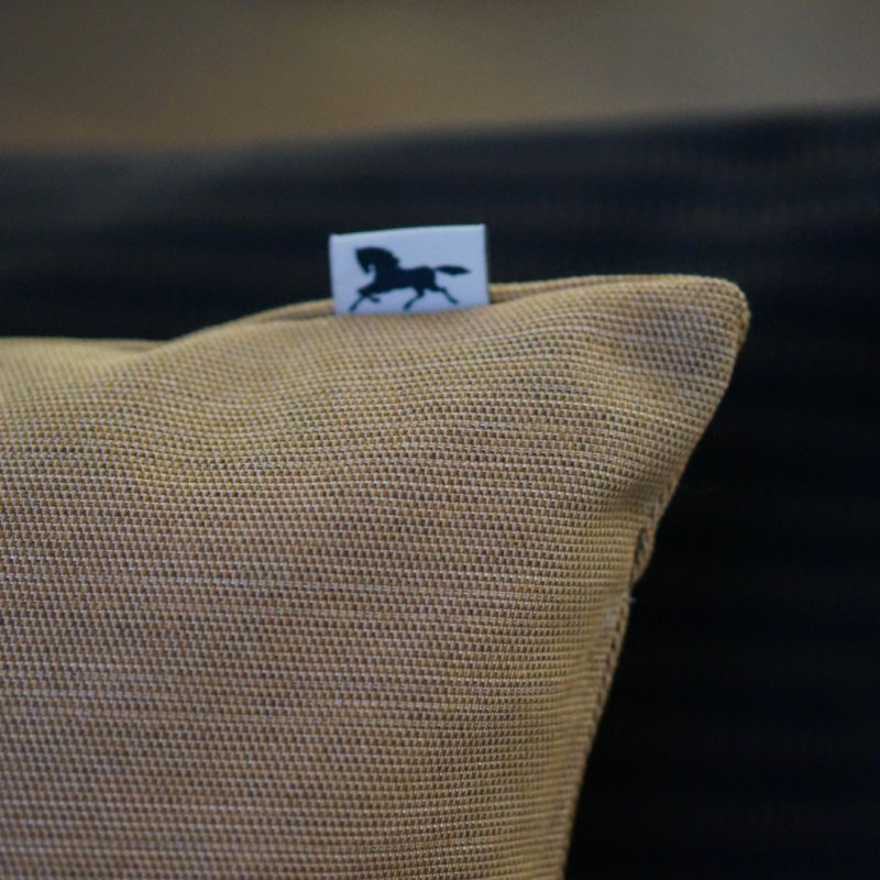 Almedahls Twist, kuddfodral, natur havre, 50x50cm