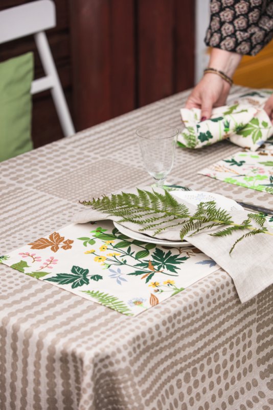 Almedahls Ängsö, bordstablett, multi, 45x34cm 2-pack