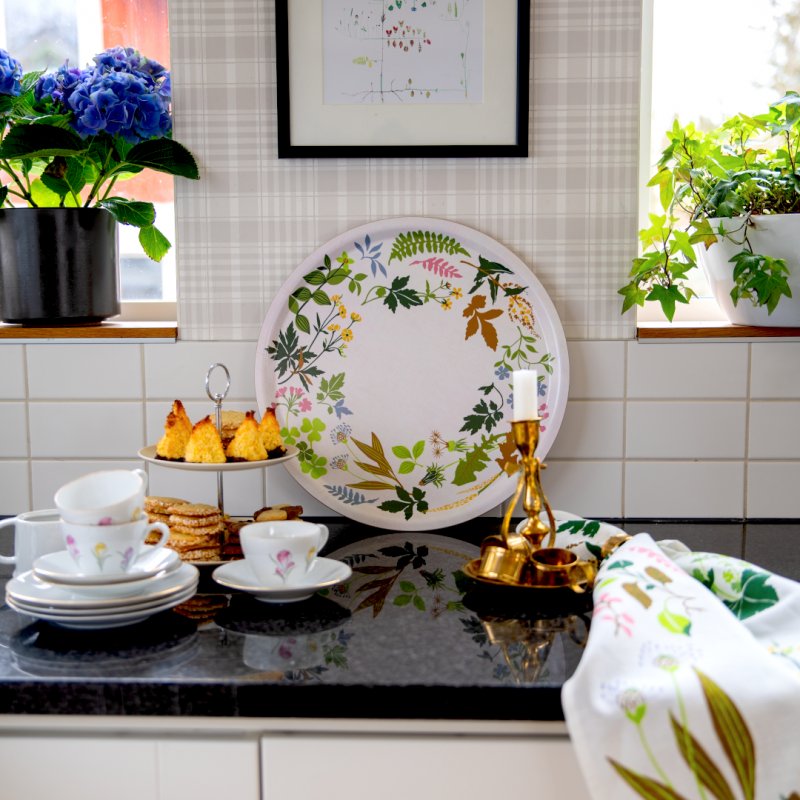 Almedahls Ängsö, bricka, multi, 38cm