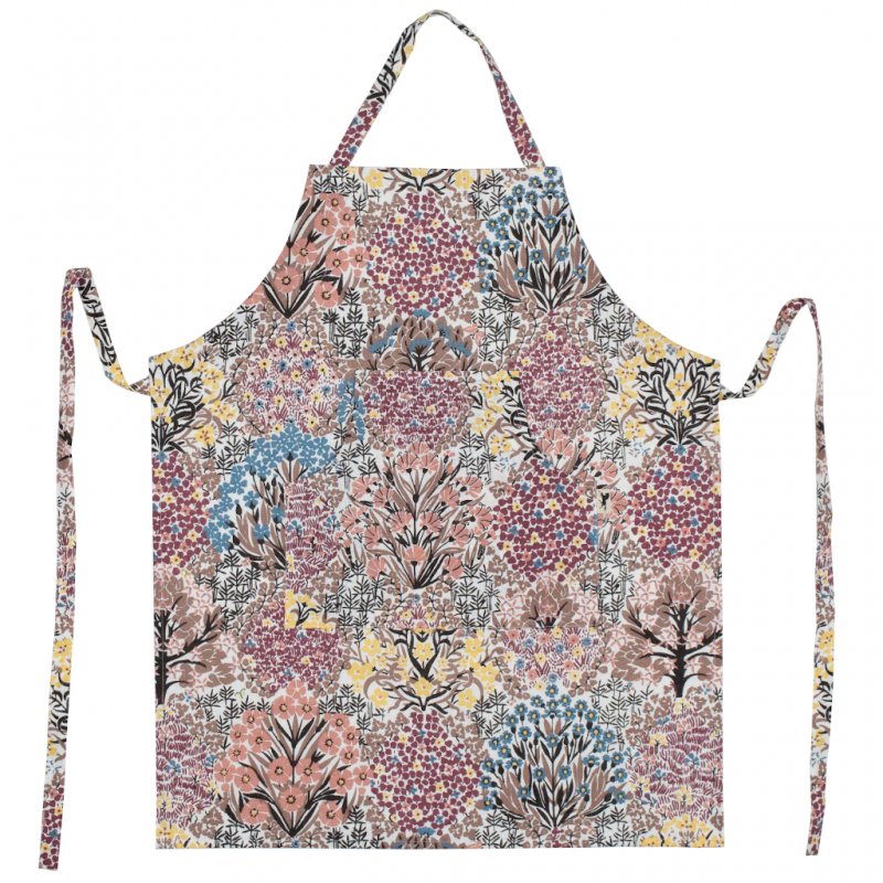 Almedahls Botanic Garden, förkläde, rosabrun