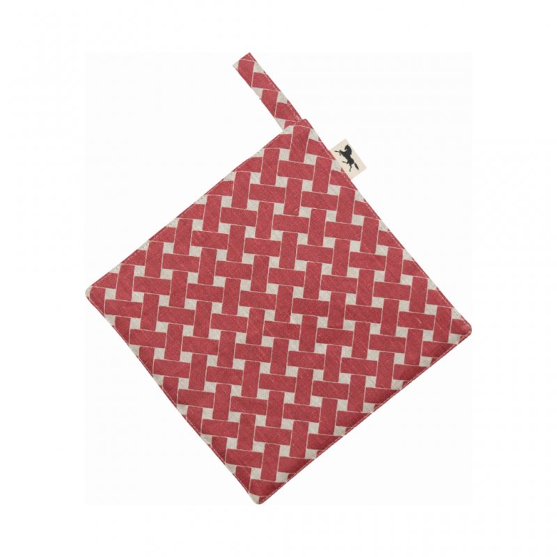 Almedahls Korg, grytlapp, röd