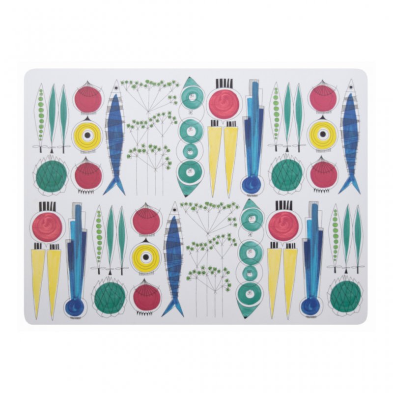 Almedahls Picknick, bordstablett kork, multi (2-pack)