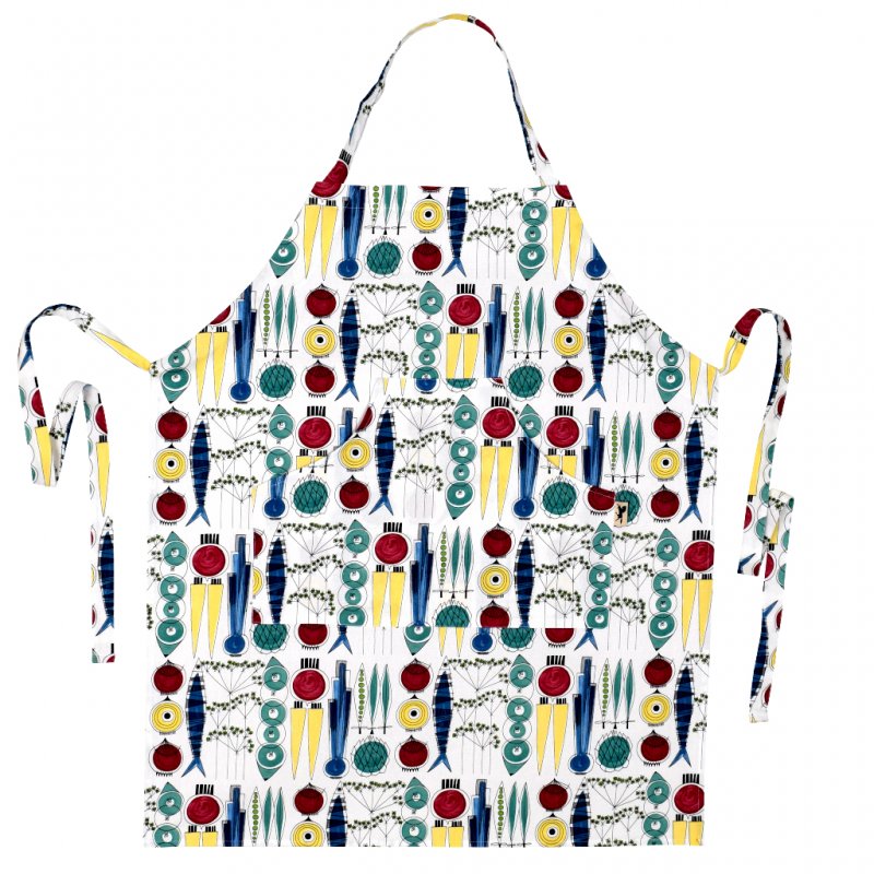 Almedahls Picknick, förkläde, multi