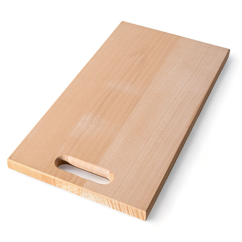 AT-line bräda i bok med handtag och spår, oljad 450x240x21mm
