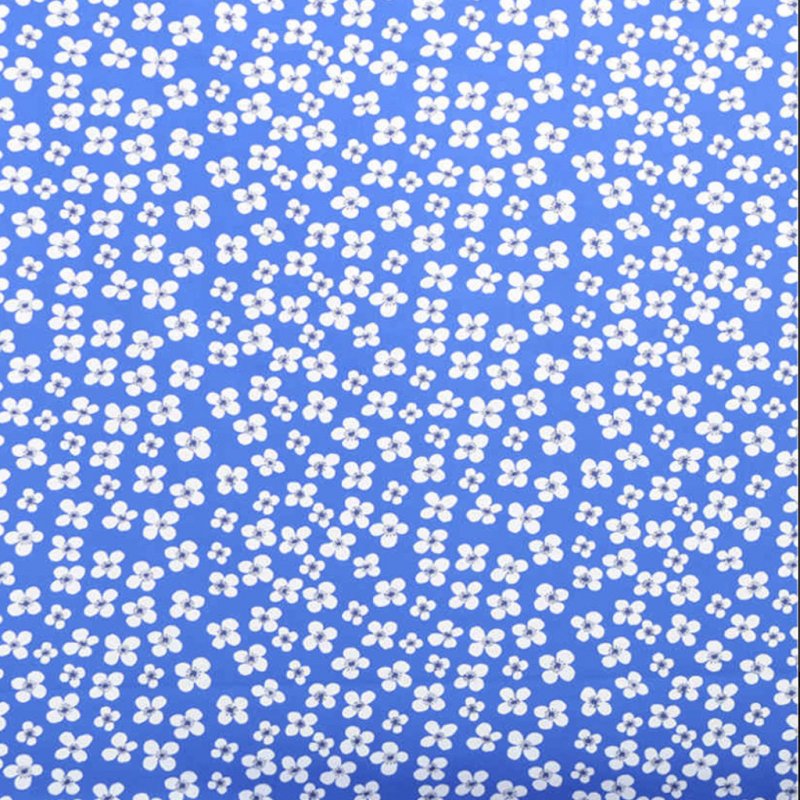 Almedahls Belle Amie, vaxduk, 145x220cm, blå