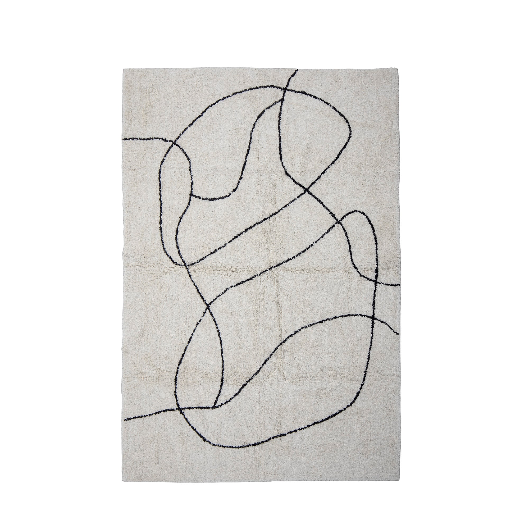 Bloomingville VIGA Matta, Vit, Bomull