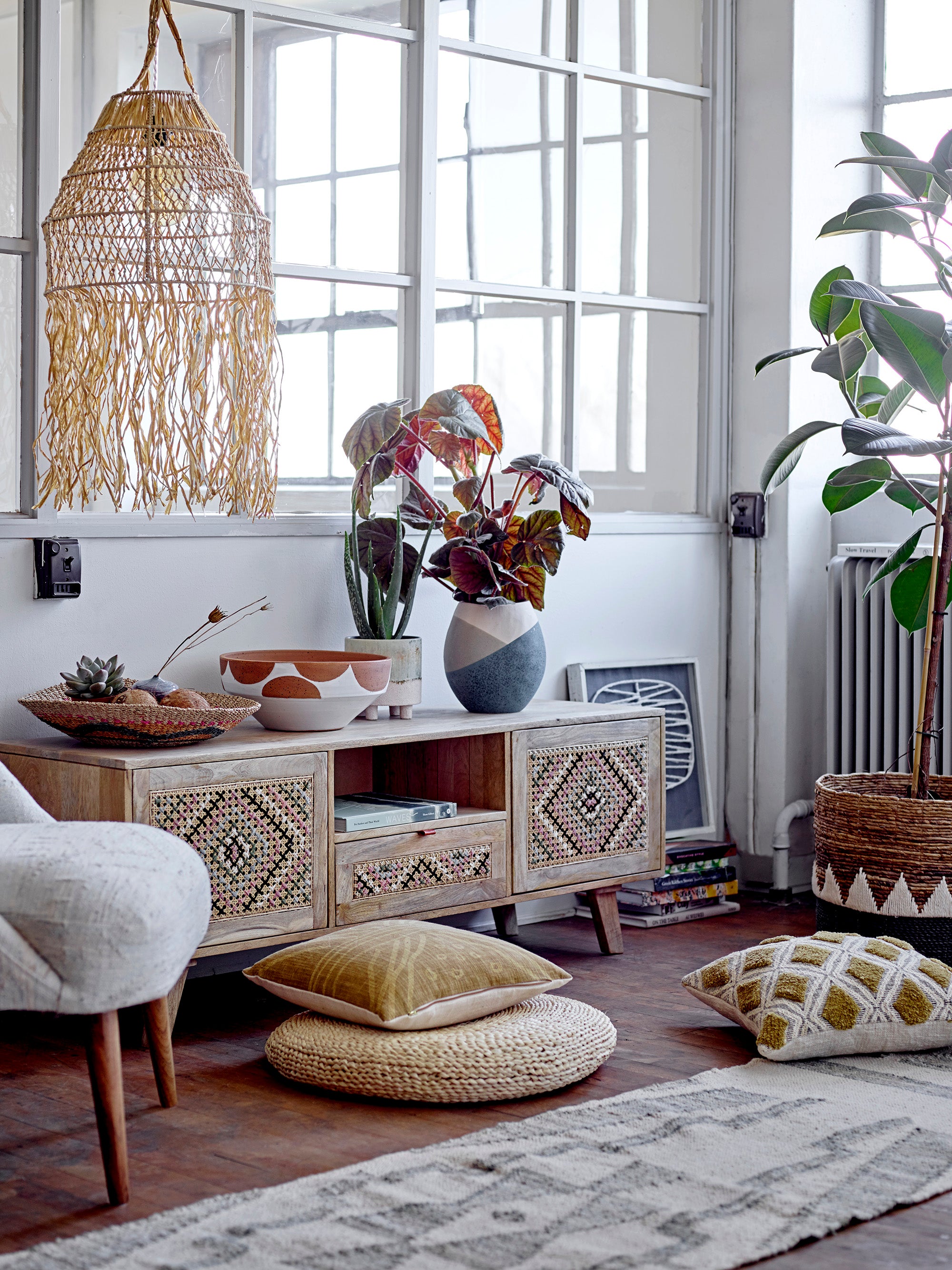 Creative Collection DELARA Matta, Grön, Ull