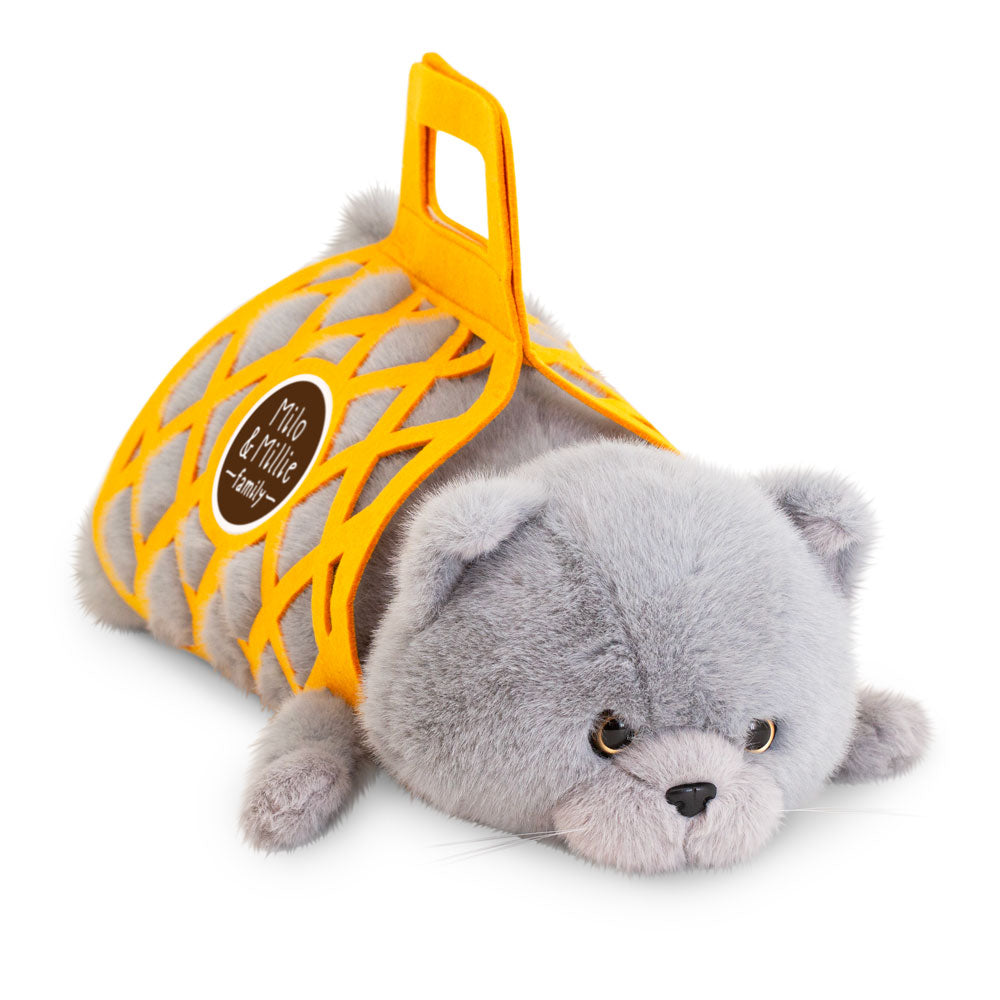 Orange Toys gosedjur toy, Milo&Millie, Milo the grå katt (56cm)