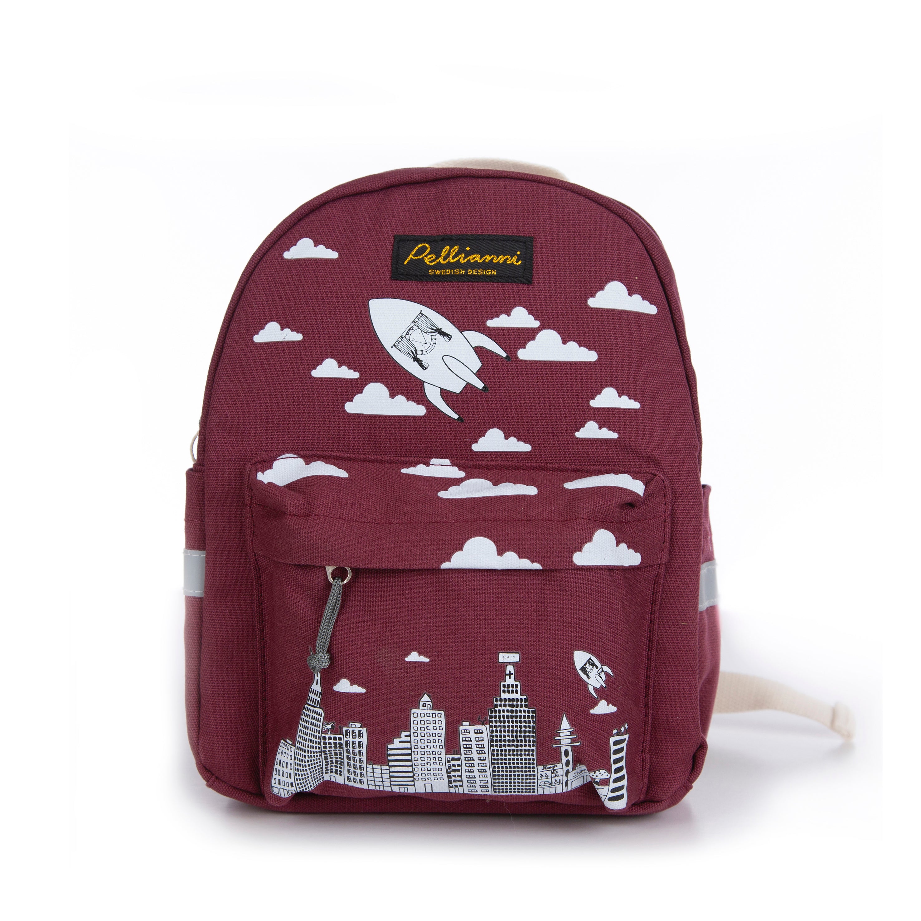 Pellianni City ryggsäck Red