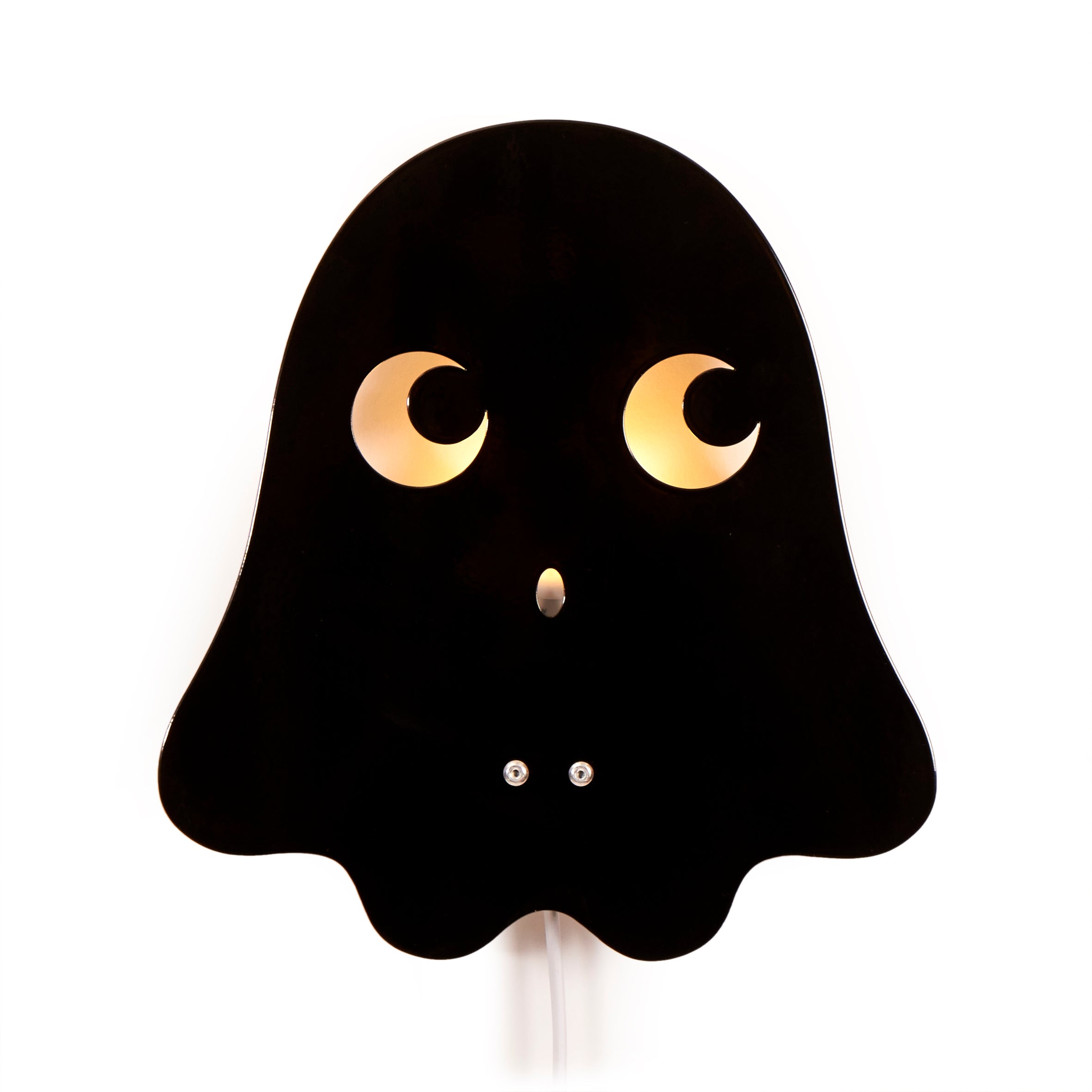 Roommate Ghost lampa svart
