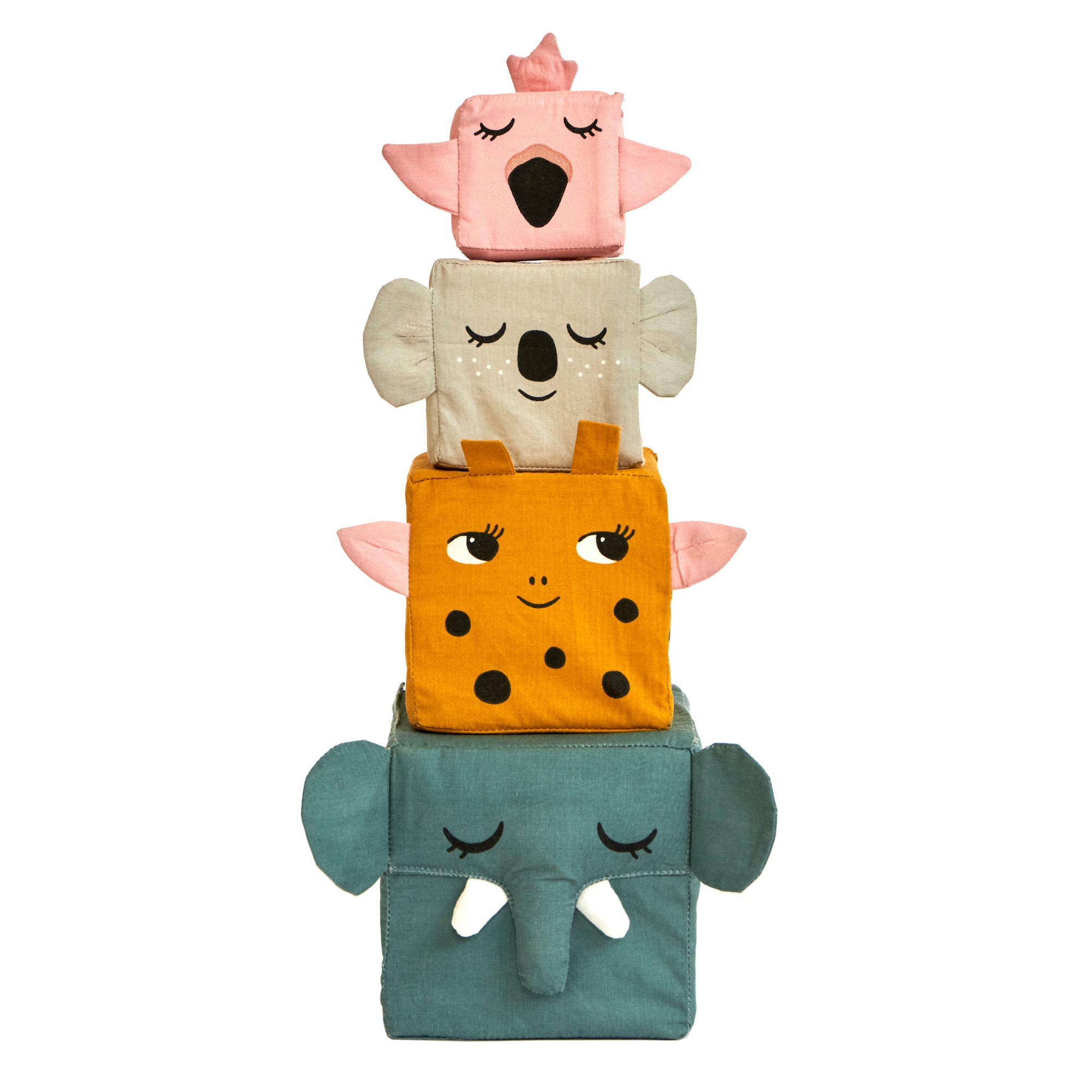 Roommate STACKING BLOCKS - JUNGLE LIFE