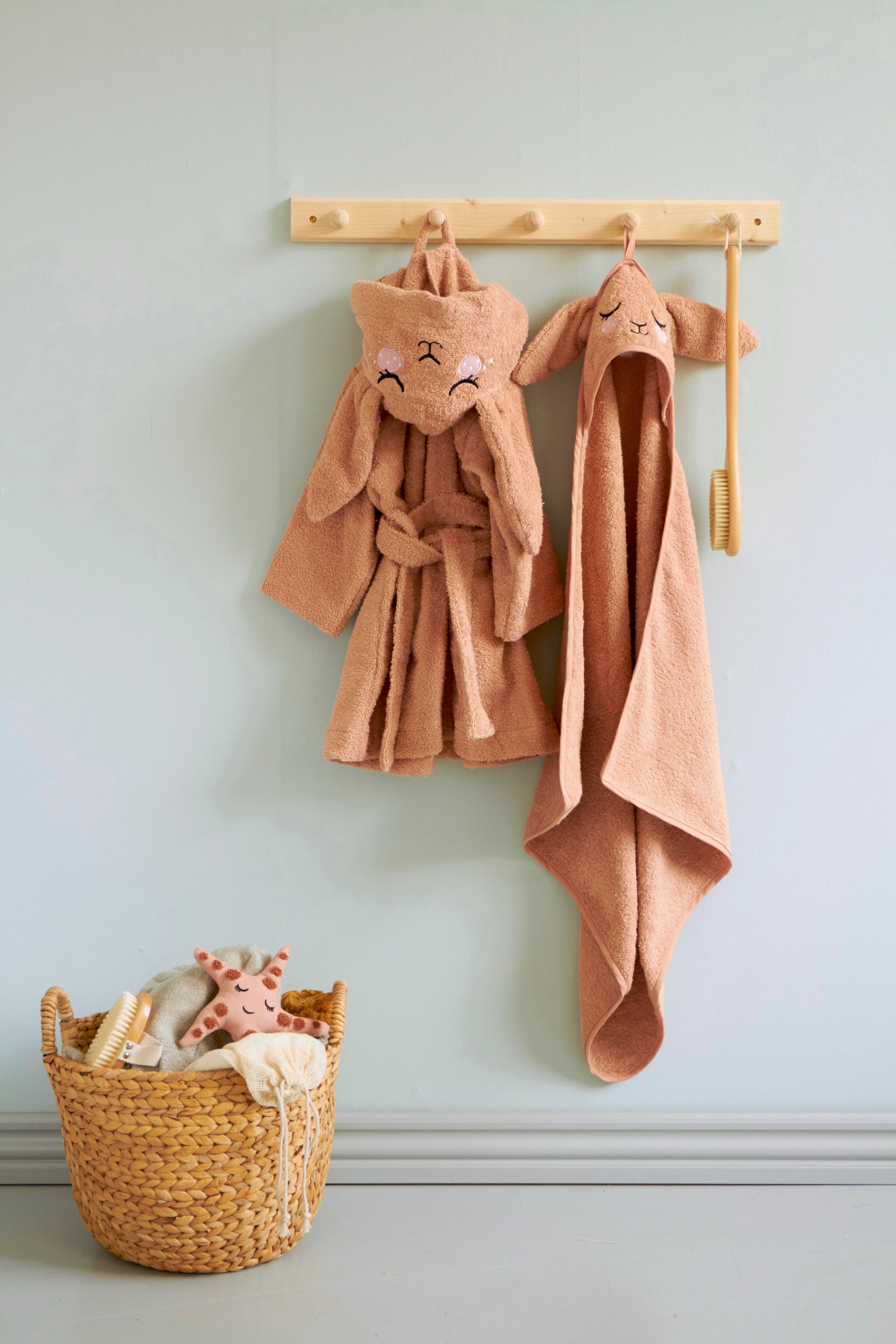 Roommate Bathrobe - BUNNY, rosa(1-2 years)