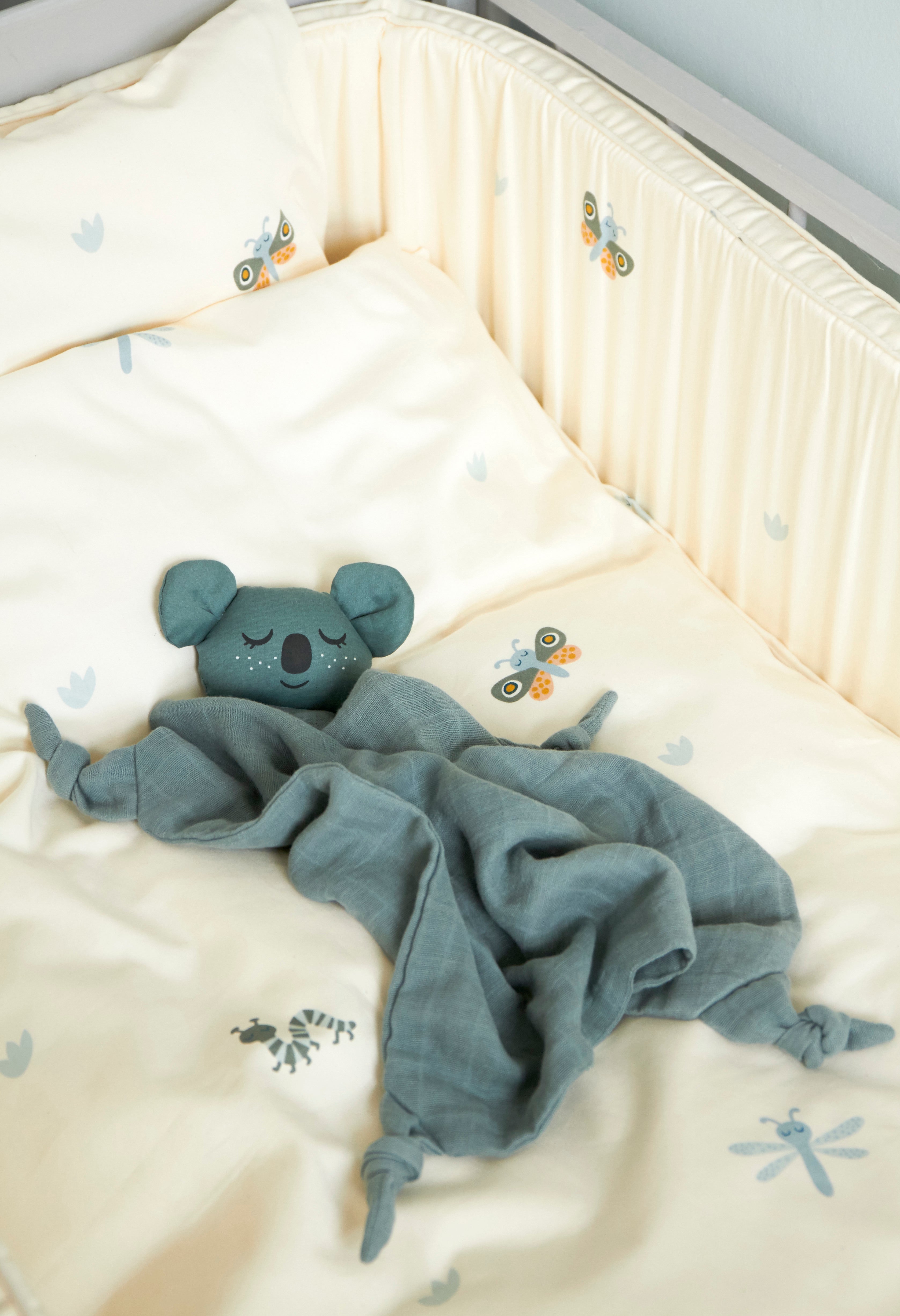 Roommate Baby Bedding - GOTS - Baby Bugs