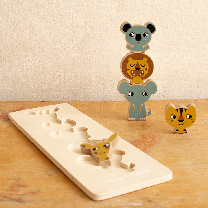 Roommate Totem Puzzle - Jungle Life