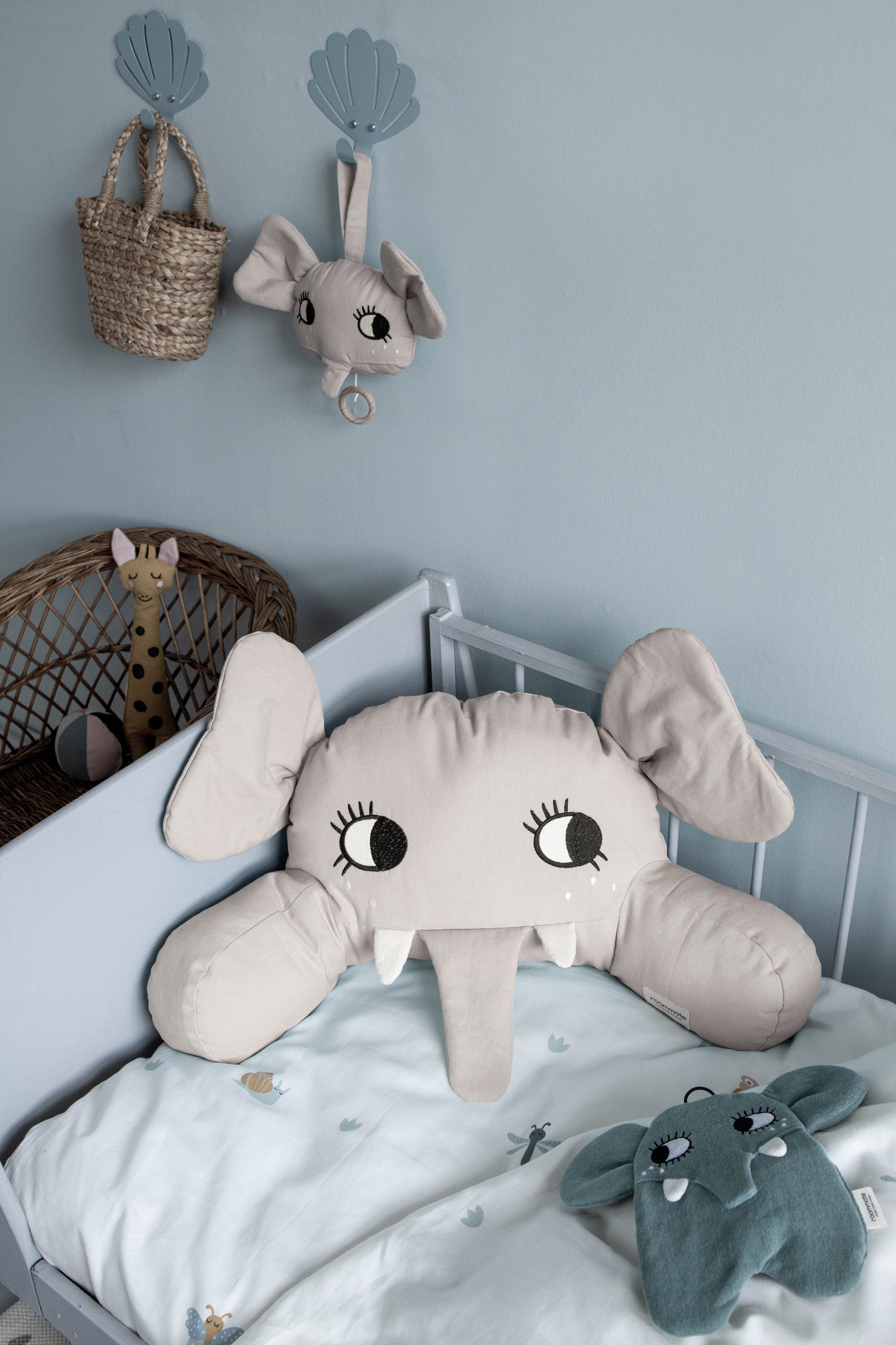 Roommate Pram kudde - Elephant