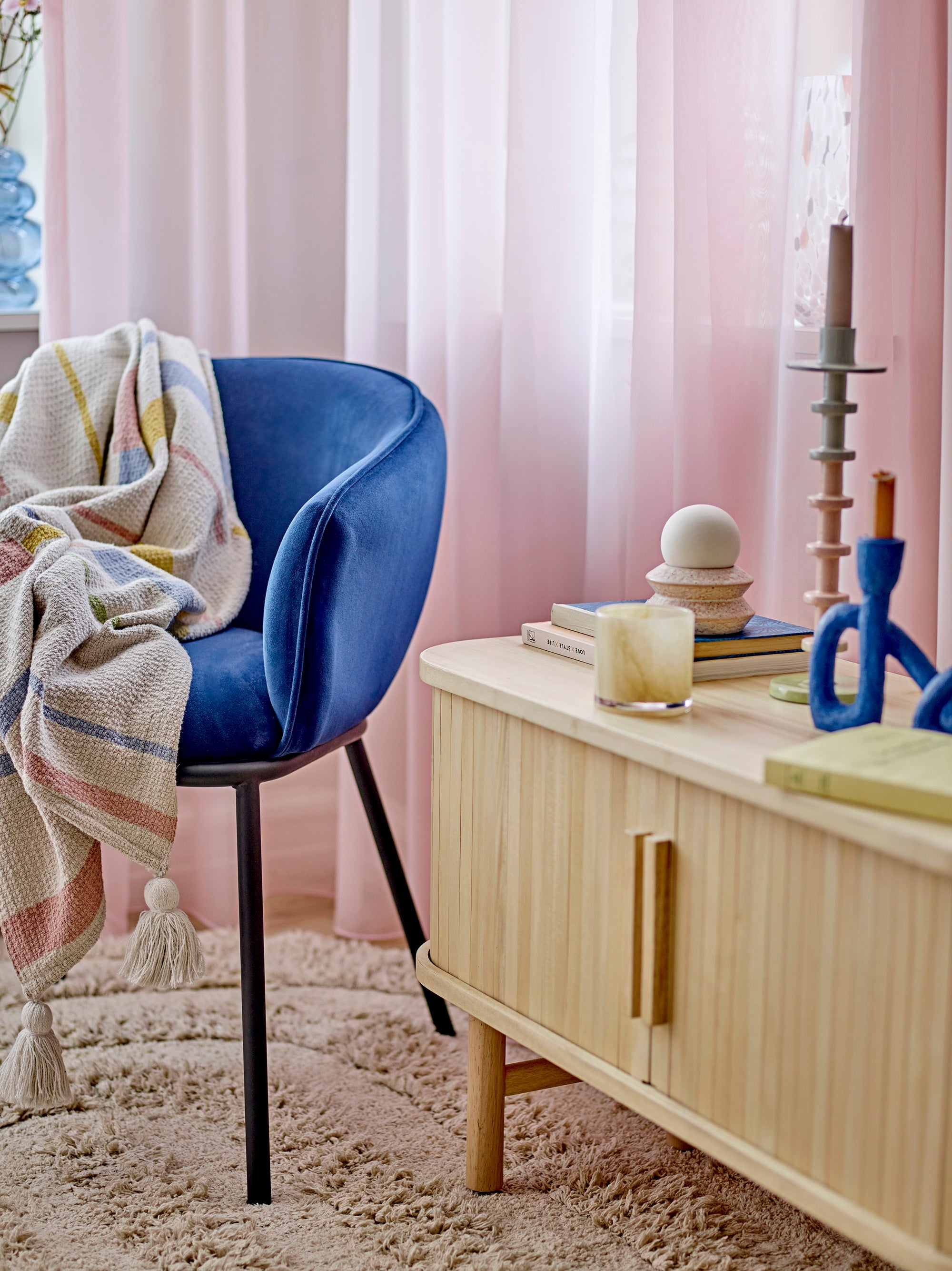 Bloomingville TURI Matta, Natur, Bomull