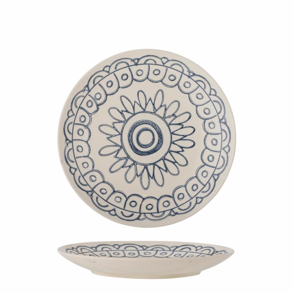 Creative Collection Maple Tallrik, Blå, Stengods, 6-pack