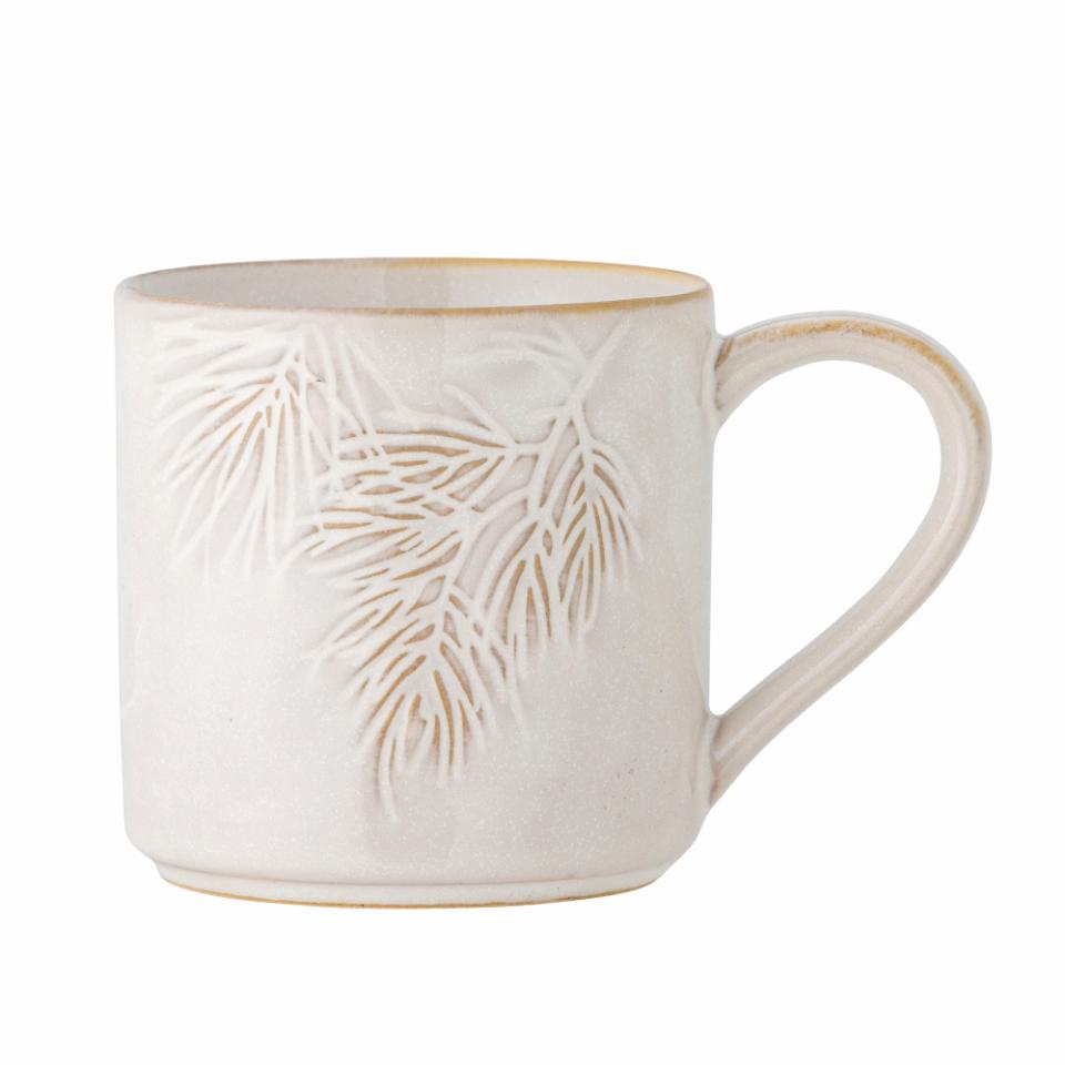 Bloomingville Winter Mugg, Natur, Stengods, 6-pack