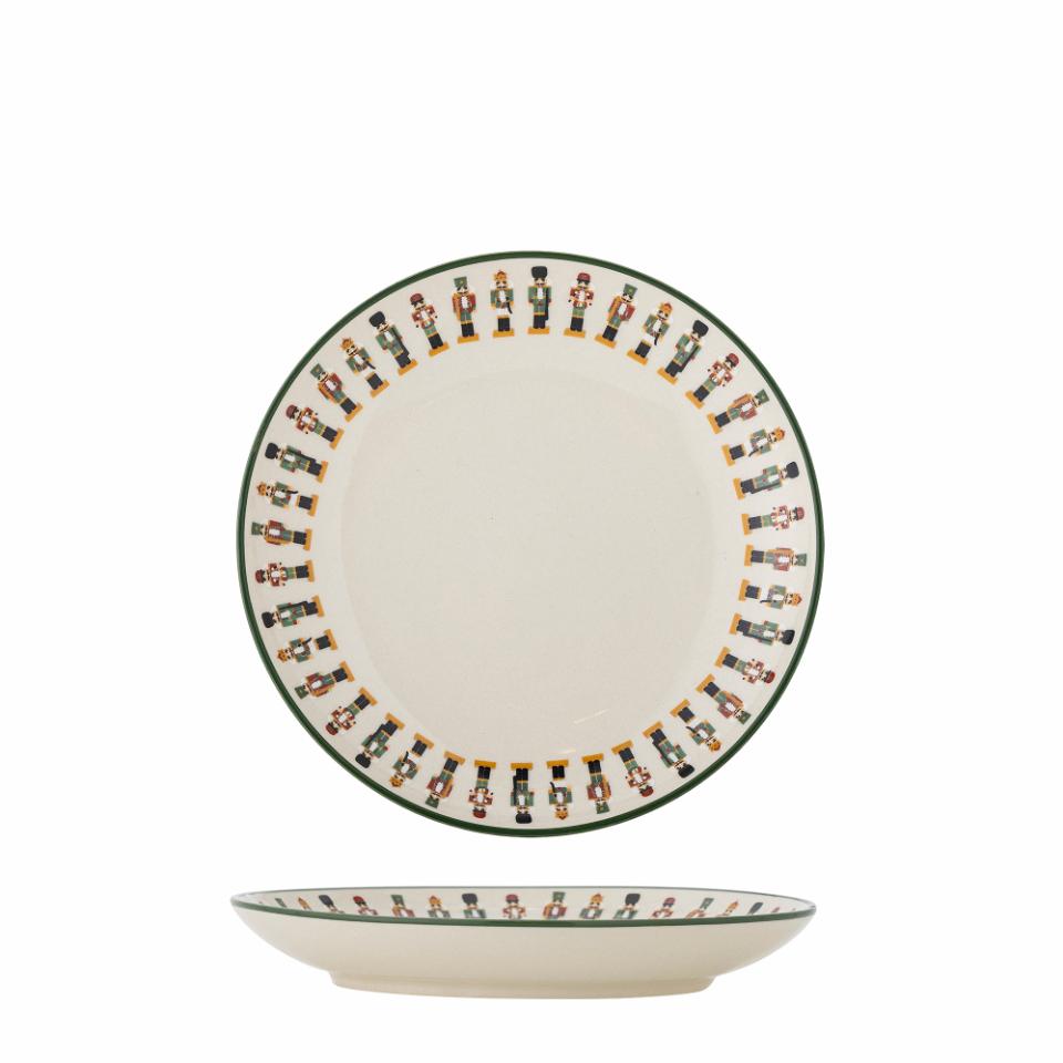 Bloomingville Jolly Tallrik, Grön, Stengods, 6-pack