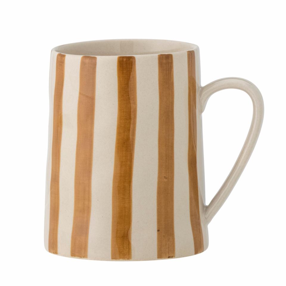 Creative Collection Begonia Mugg, Brun, Stengods, 6-pack