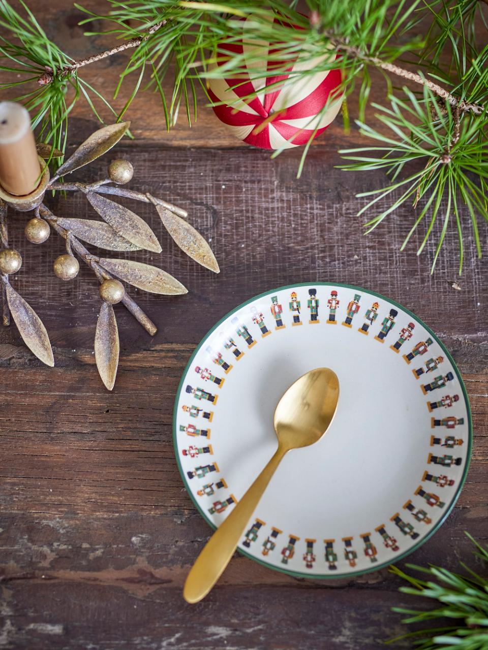 Bloomingville Jolly Tallrik, Grön, Stengods, 6-pack