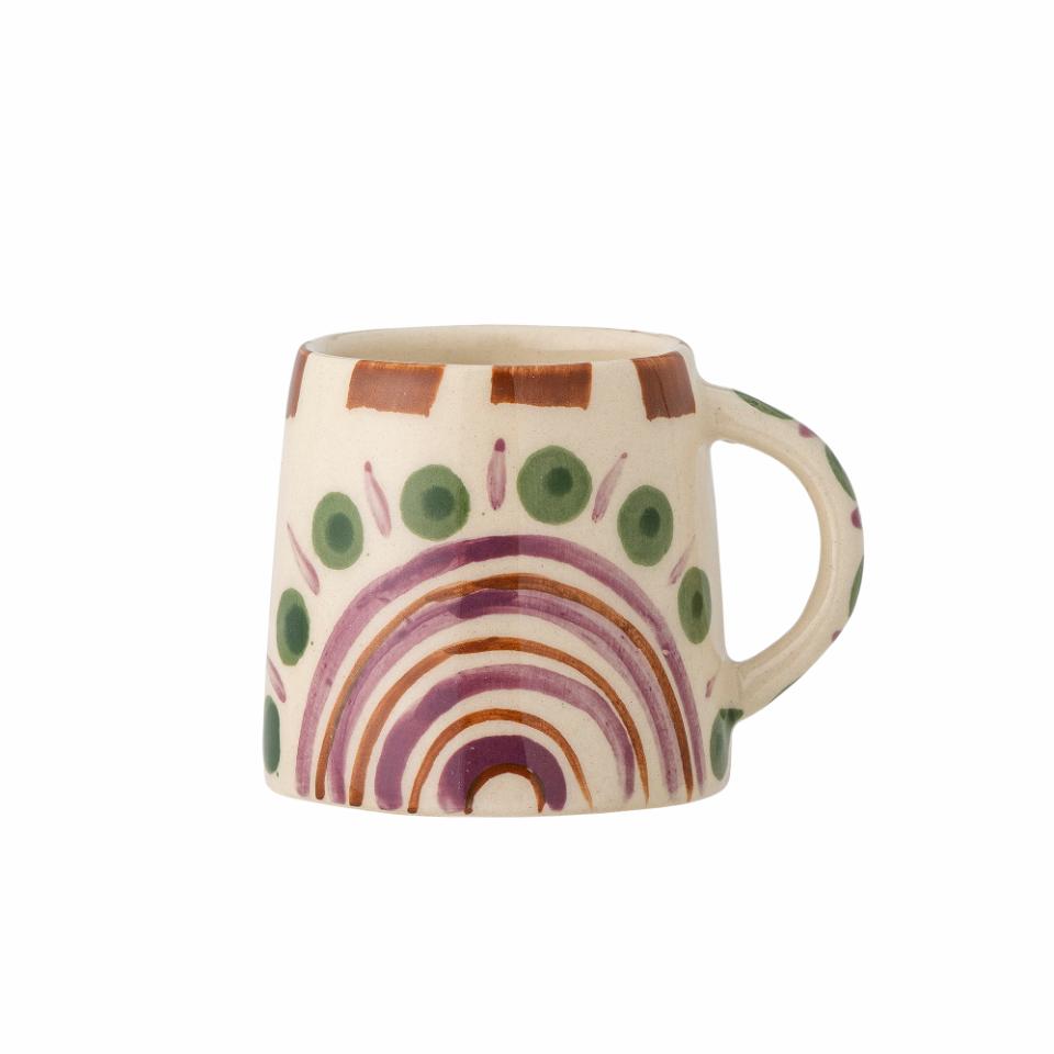 Bloomingville Shama Espresso Mugg, Grön, Stengods, 6-pack