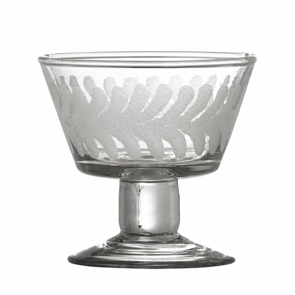 Bloomingville Rika Skål, Klar, Återvunnet Glas, 6-pack