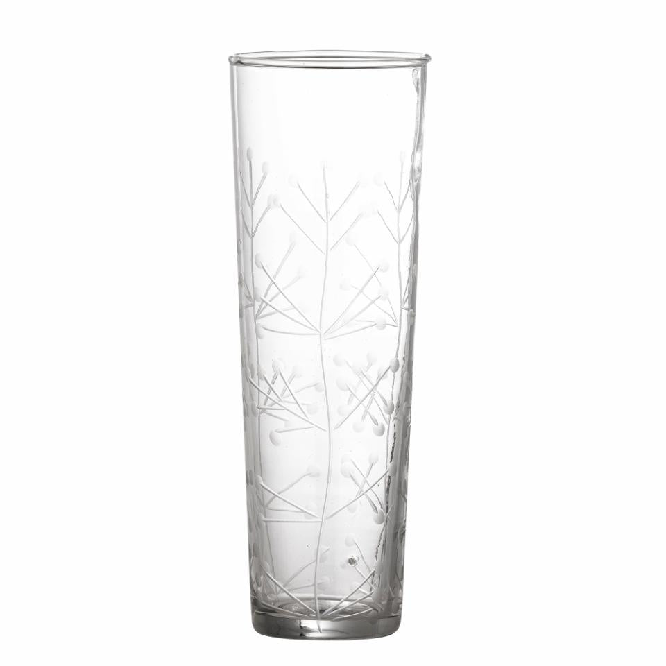 Bloomingville Aki Dricksglas, Klart, Återvunnet Glas, 6-pack