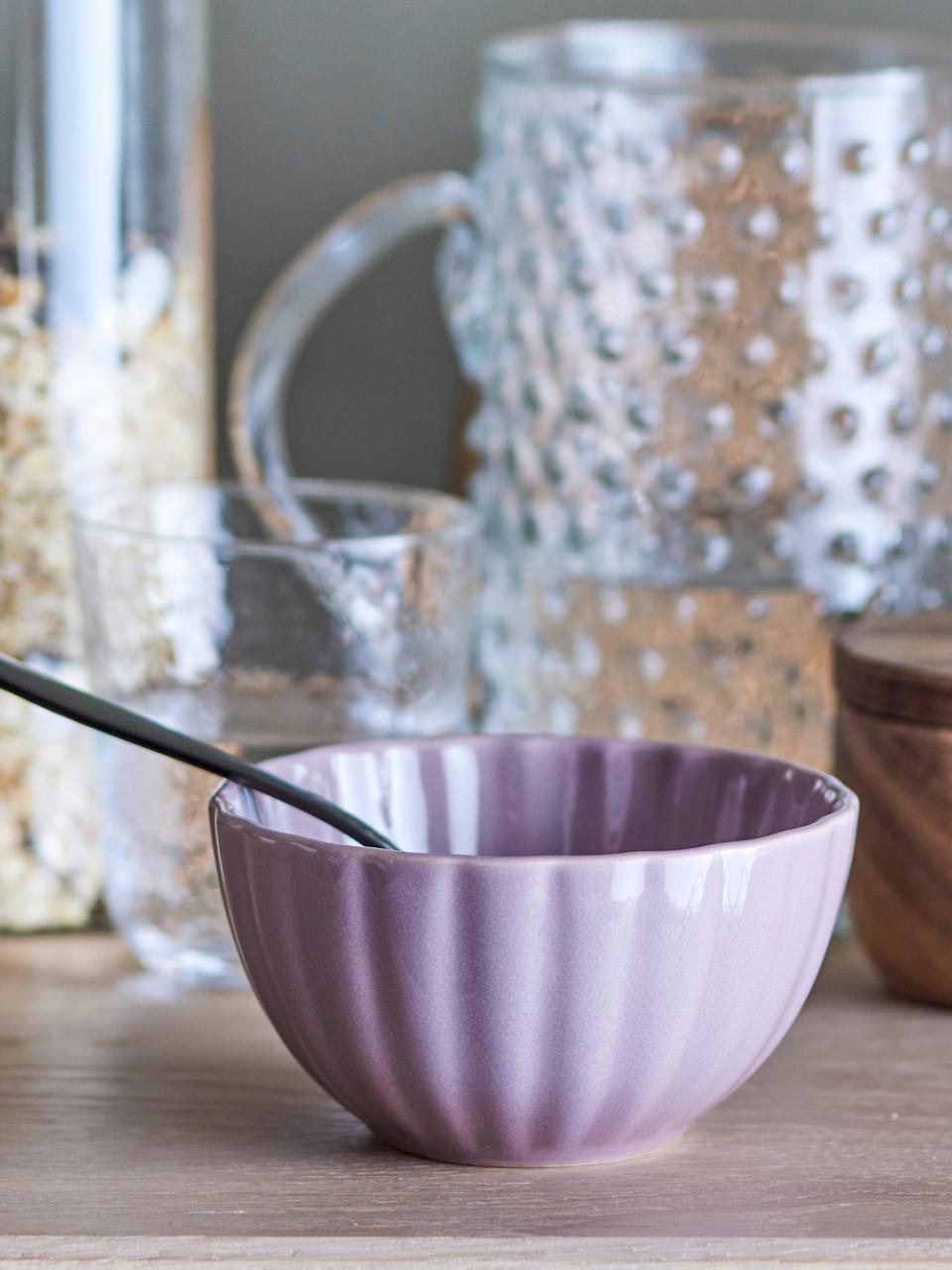 Bloomingville Latina Skål, Rosé, Stengods, 6-pack